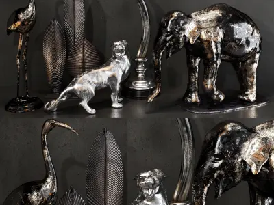 Decor set 54 3D model