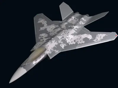 FCAS Future Combat Air System 3D model
