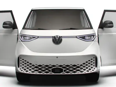 VW ID Buzz Cargo LWB HQInterior 2024 3D model