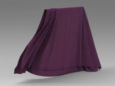 Set 6 in 1 Cloth 6 Low-poly 3D model