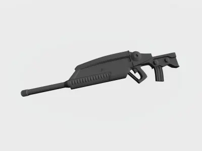 Shotguns from future 3D print model