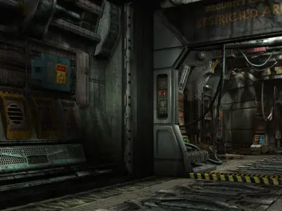 Fear factory 3D model