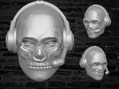 Ghost Fan Art 3D printable file for action figures 3D print model