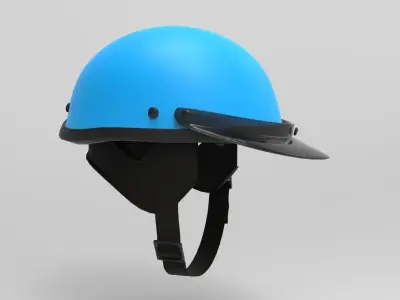 Helmet for motorbike  3D model