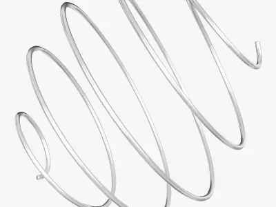 Metal Spiral for Shaker Cup 3D model