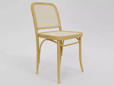 Rattan Chair Free low-poly 3D model order