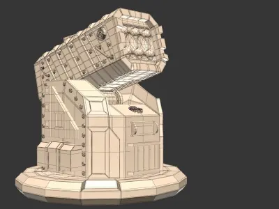  Rocket Launcher 3D model