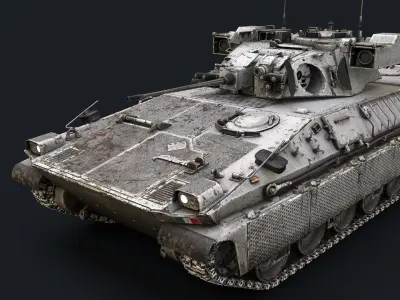 VCC-80 Dardo Low-poly 3D model