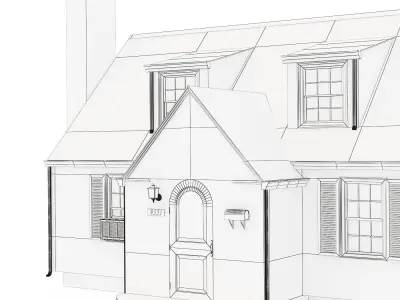 Private house 1 3D model