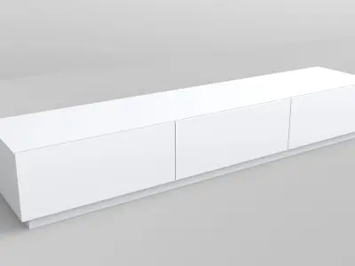 TV STAND TYPE A Free 3D model