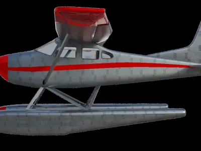 Floatplane plane 3D model