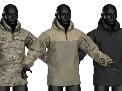 ARCTERYX LEAF GRYPHON JACKET Low-poly 3D model