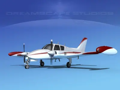Cessna 310 V10 3D model