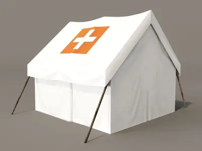 Medical Tent 3D model