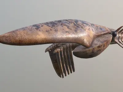 Aegirocassis benmoulae 3D model