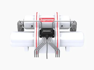 Airlift Performance air suspension kit B Low-poly 3D model