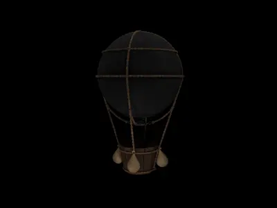 Balloon Low-poly 3D model