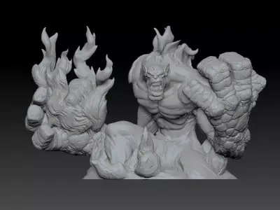 The Super Skrull 3D print model purchase