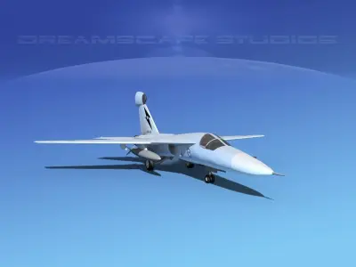 General Dynamics EF-111 Raven V06 RAAF 3D model
