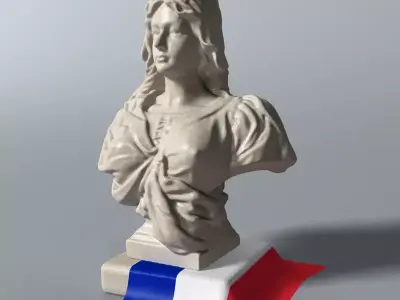 Marianne Bust Free 3D model