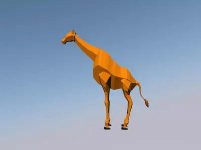 Zarafa animal Free 3D model