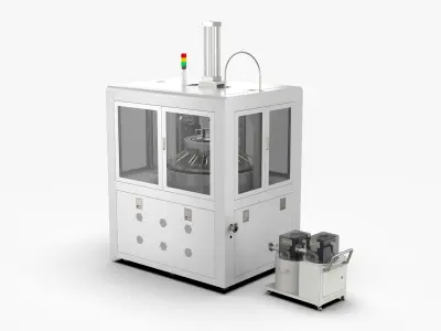 Automatic High Precision Glass Polishing Machine 3D model