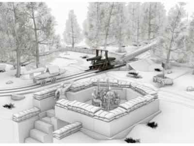 WW2 V1 Fieseler Fi 103 Bundle Pack 3D model