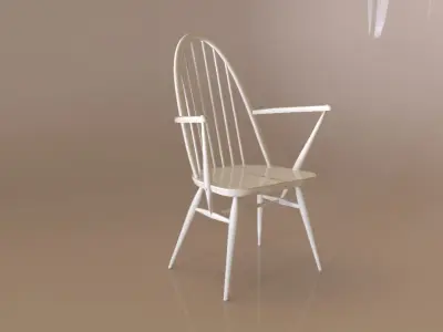 Modern armchair  3D model Free 3D model