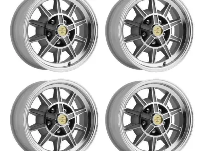 Shelby GT7 10-Spoke Alloy Wheel 3D model