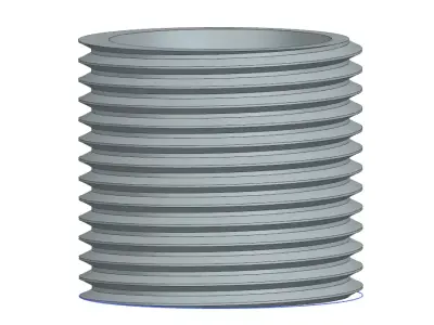 Universal Pipe Thread Set G1 and G34 for 3D Printing 3D print model