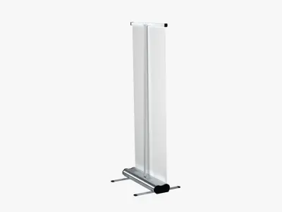 Rollup Stand 3D model