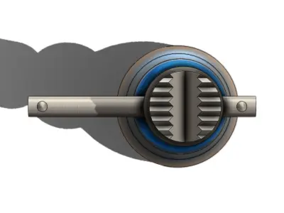 Macaco Mecanico Mechanical Jack 3D model