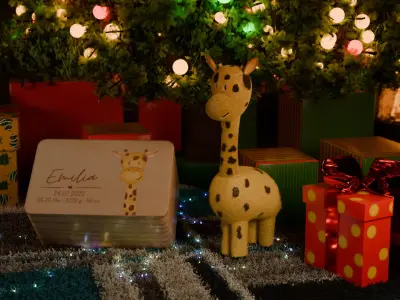 Giraffe Stuffy Toy 3D model