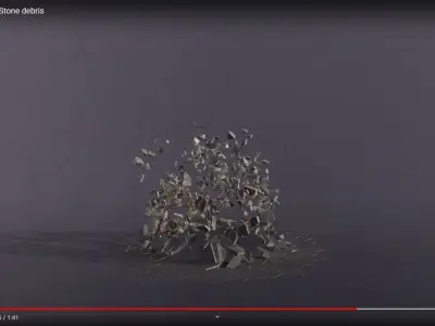 Ground Crack Round 01 3D model