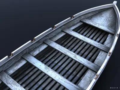 9m CUTTER Low-poly 3D model