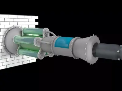 Acid Canon Free 3D model