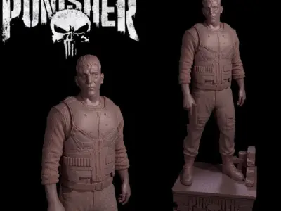 The Punisher 3D print model