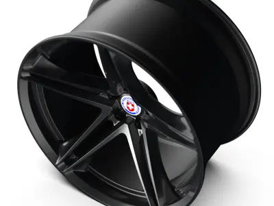 HRE P207 Alloy Rim 3D model