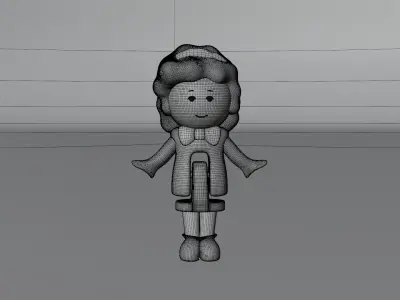 Polly Pocket Vintage 3D model