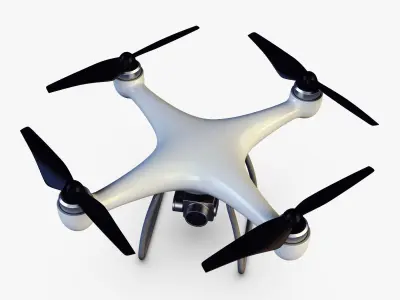 Drone Quadcopter v 1 3D model