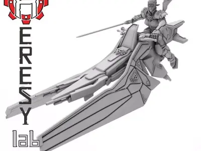 Heresylab - Isenhatel Jet Bike 3D print model