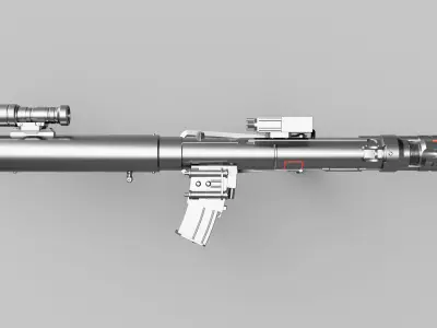 E 11 D Blaster for 1 12 scale  3D print model