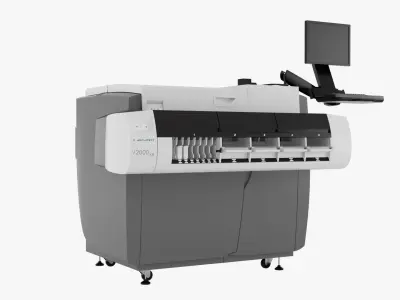 Abbott Architect i2000SR Immunoassay Analyzer 3D model