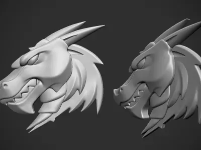 Dragon Relief Free 3D print model