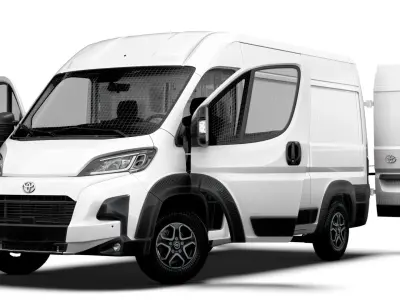 Toyota ProAce E Max Van L2H2 HQ Interior 2025 3D model