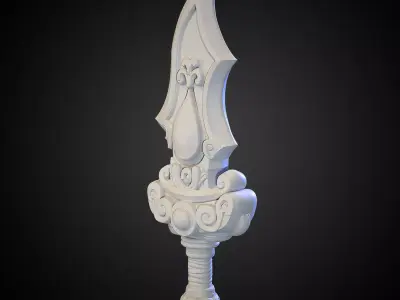 Stylized Sword 06 3D model