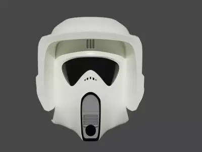 Scout Trooper Helmet 3D model