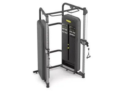 Technogym Dual Adjustable Pulley Performance 3D model