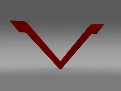 Venturi Logo 3D model