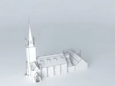 St. Paul&#39;s Church (Hamilton, Ontario) Free 3D model